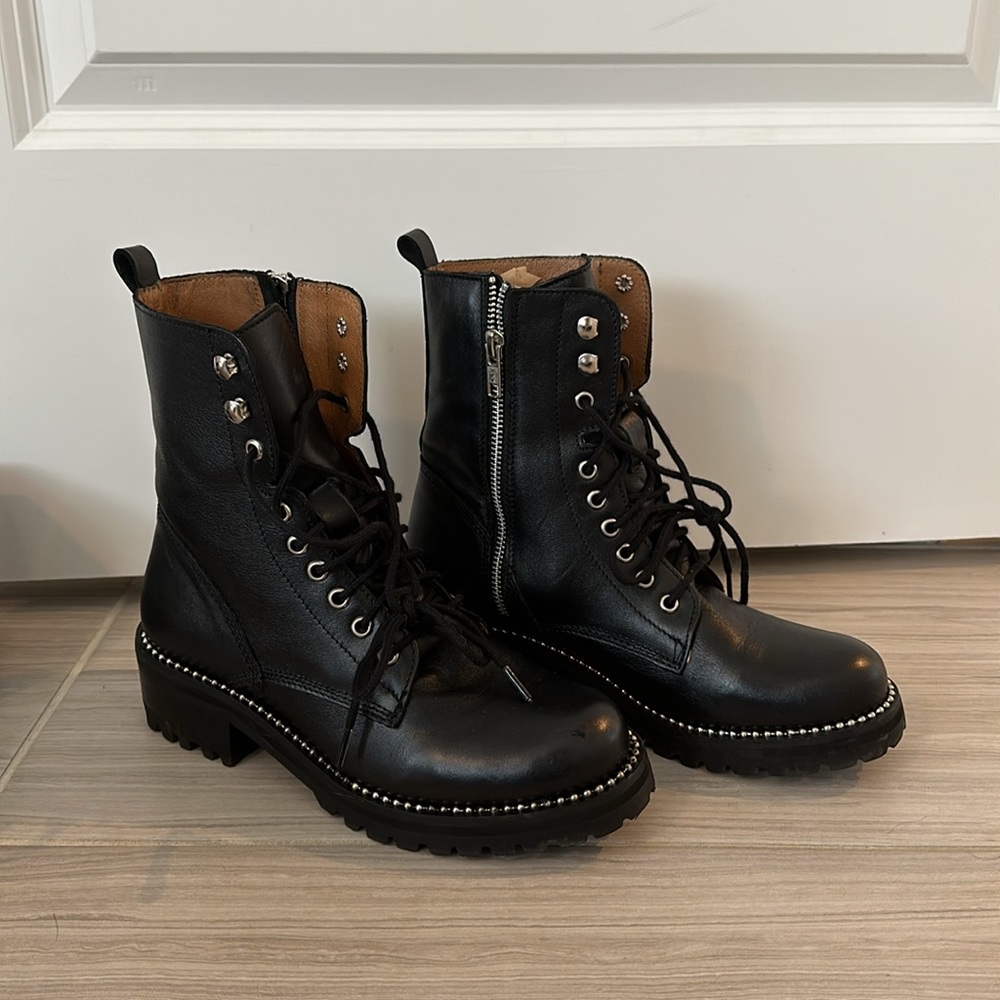 Aqua Women's Jax Combat Boots - 100% Exclusive for Bloomingdale’s - Picture 2 of 6